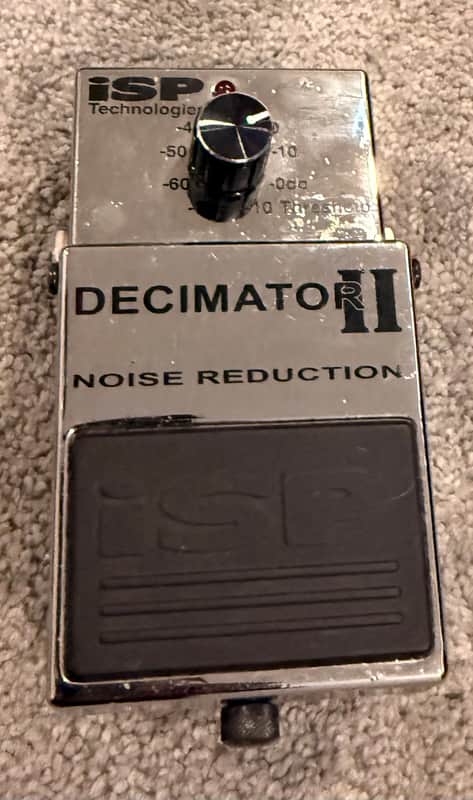 ISP Decimator II Noise Reduction Guitar Effects Pedal