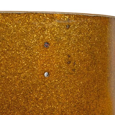 Vintage Rogers Gold Sparkle 16x16 Floor Tom Shell Only Dayton Grey Interior Gold Sparkle image 4