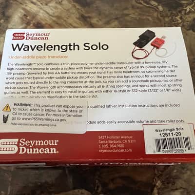 Seymour Duncan Wavelength Solo Acoustic Pickup 2010s - Standard image 2