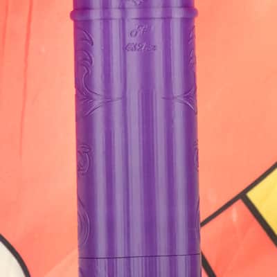 BaFlute F# Medium Low Tone Drone Flute, 432hz Double Chamber Drone Flute, Native American Style Flute, Purple image 13