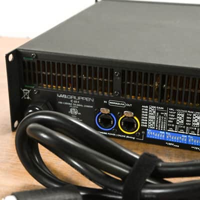 Lab Gruppen C 68:4 6800W Four-Channel Power Amplifier CG0120A image 9