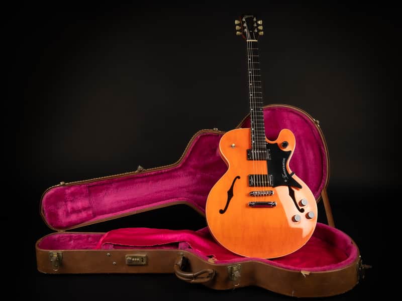 1993 Gibson Chet Atkins Tennessean - Sunrise Orange | USA Vintage Semi-Hollow Ebony Fretboard 44.45mm Nut | OHSC