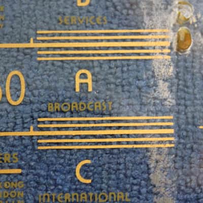 RCA Victrola V-225 Console Radio Face Plate (Glass) PT# 29330 mid 40s image 13