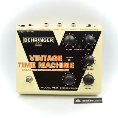 Behringer VM1 Vintage Time Machine Delay / Vibrato Guitar Effect Pedal S0900201520