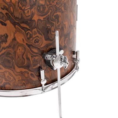 SONOR *Pre-Order* Momentum Birch Series 18x16.75" California Burl Semi Gloss Veneer Floor Tom Drum w/Legs | Worldwide Ship | NEW | Special Order | Authorized Dealer image 3
