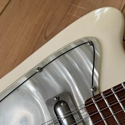 1967 Danelectro Vincent Bell Coral 12 String Electric Guitar White image 7
