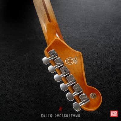 Fender Stratocaster 60th Anniversary Shell Pink Heavy Aged Relic by East Gloves Customs image 19