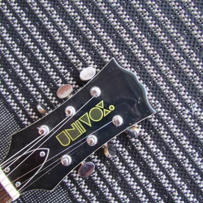 Univox Coily Made In Japan Flamey Body Changed Pickups Original Tremolo Read Entire Description image 4