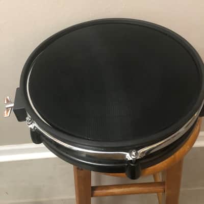Alesis Mesh Pad 12" Dual-Zone Electronic Drum Pad with Alesis Chrome Stand image 1