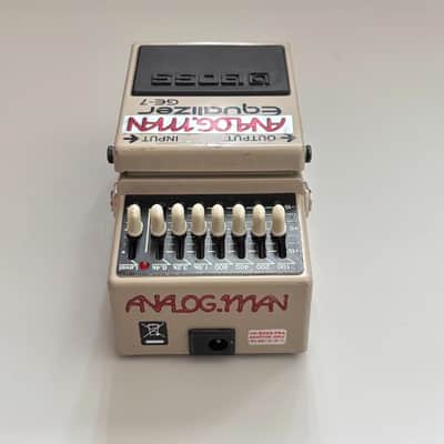 Boss GE-7 Equalizer Pedal - Analogman Pro Mod - EQ Effects Pedal image 4