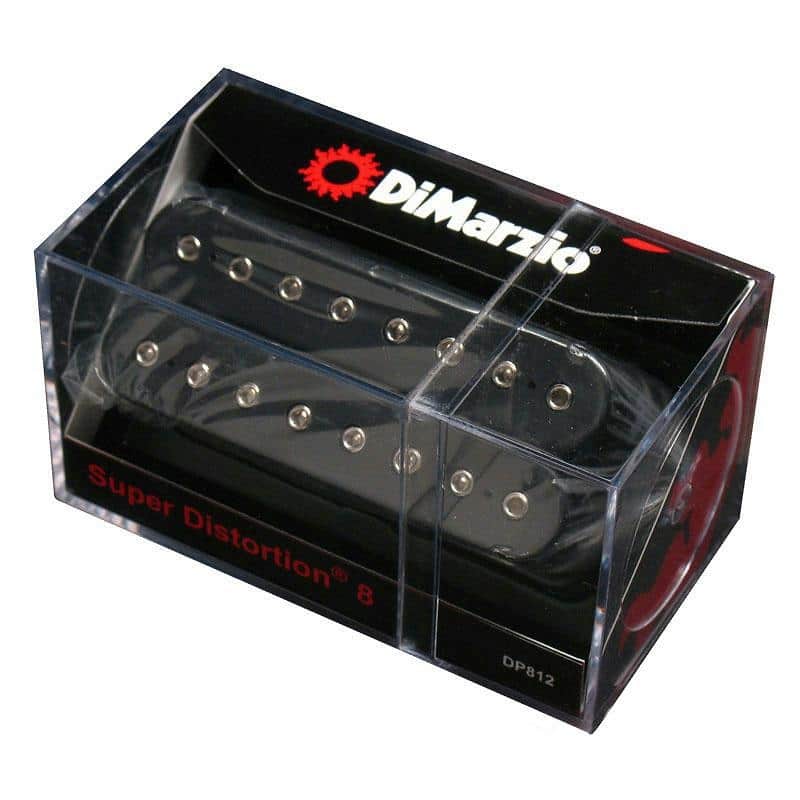 DiMarzio DP812BK Super Distortion 8-String Humbucker image 1