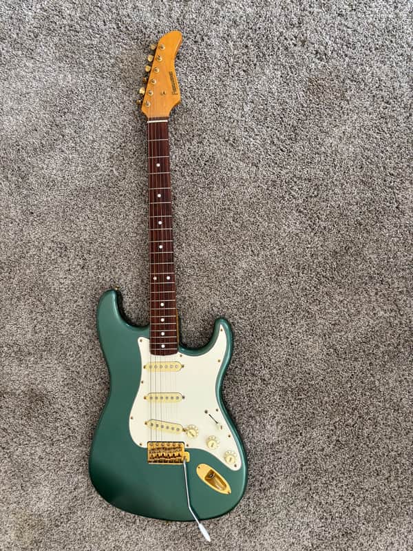 Fernandes Stratocaster 2009 - Teal image 1