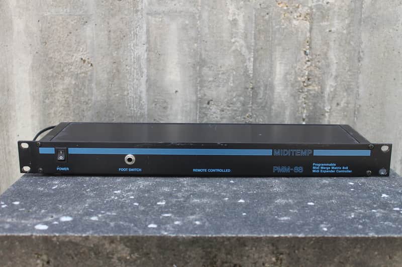 Miditemp PMM-88 programable Midi Merge/Routing Matrix 8x8 image 1