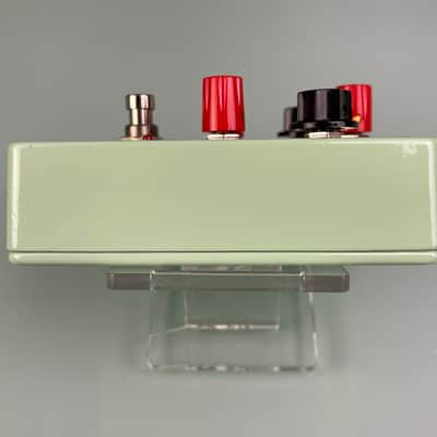MOTLEY CRUE SOLD OUT Dr. Feelgood 30th Anniversary Guitar Distortion Effects Pedal  RARE Mick Mars 2019 - Sea Foam Green image 12