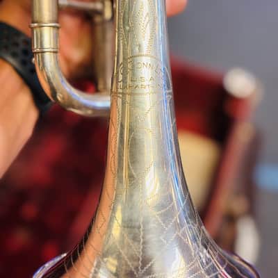 C.G. Conn Cornet 1900’s - Silver patina image 3