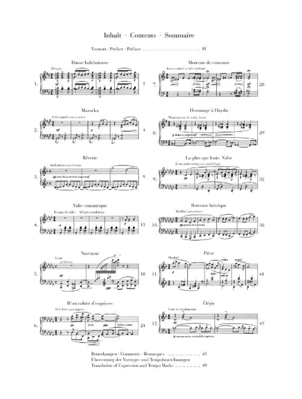 Claude Debussy Piano Pieces Piano Solo image 1