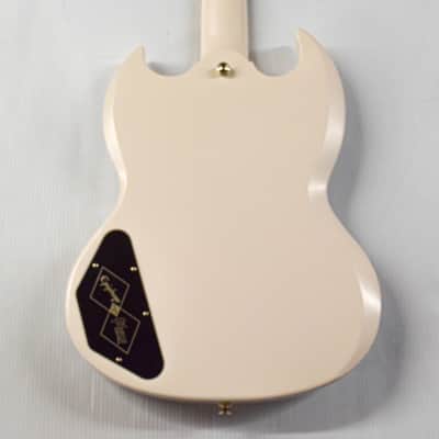 Epiphone '61 Les Paul SG Standard - Aged Classic White image 9