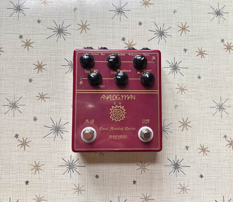 Analogman ARDX20 Dual Analog Delay (Flat Box) 2014 | Reverb