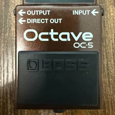 Boss OC-5 Octave pedal - great for loopers! image 1