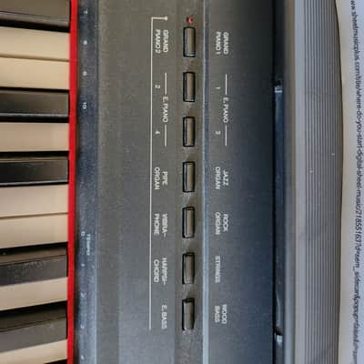 Yamaha P-105 Digital Piano 2010s - Black image 4