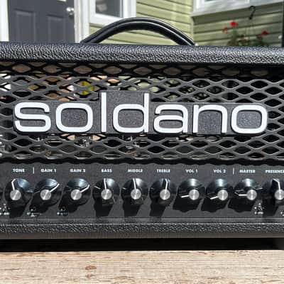 Soldano ASTRO-20 3-Channel 20-Watt Guitar Amp Head 2023 - Present - Black image 2