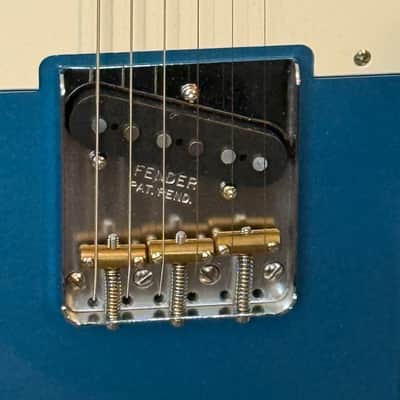 Squier Esquire by Fender Custom Classic Vibe ‘60s w/ Eldred Mod, upgrades, Lake Placid Blue w/case image 3