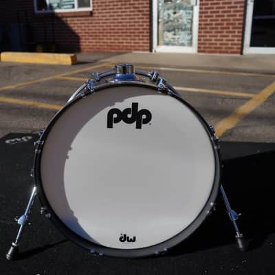 PDP/DW Concept Maple Classic Series | Ebony Satin Oil | 14" x 20" Bass Drum w/ No Mount image 3