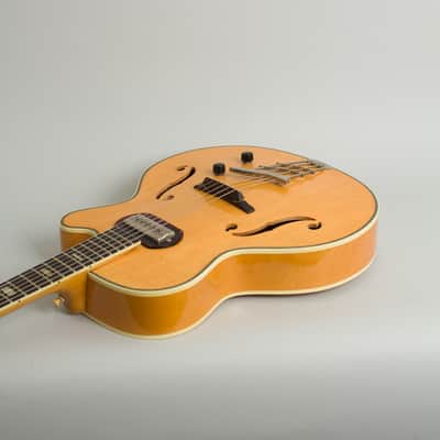 Harmony  H-65 Hollow Body Electric Guitar (1959), ser. #86H65, black hard shell case. image 7