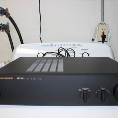 Serviced Harman Kardon HK 1400 Line Amplifier with original box image 3