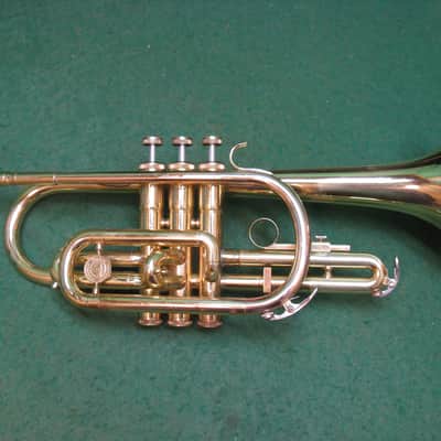 Holton C602RC Cornet 1980's Yamaha Built Monster Bell 5 1/4" - Reconditioned - Case & Yamaha 11C4-7C Mouthpiece image 8