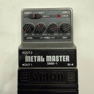 Arion SMM-1 Metal Master Distortion Guitar Effect Pedal MIJ Japan *READ* image 2