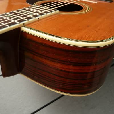 Morris W40 Brazilian Rosewood Jacaranda 1970's Natural Terada image 13