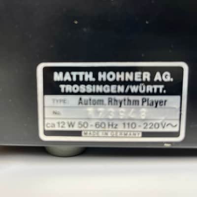 Hohner Automatic Rhythm Player – vintage analog drum machine image 7