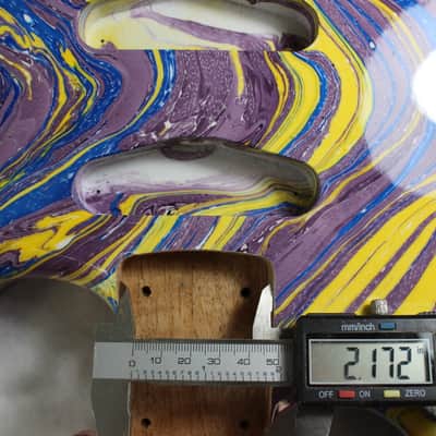 Multicolor Mahogany SSS Strat Stratocaster body Fits Fender neck J802 image 8
