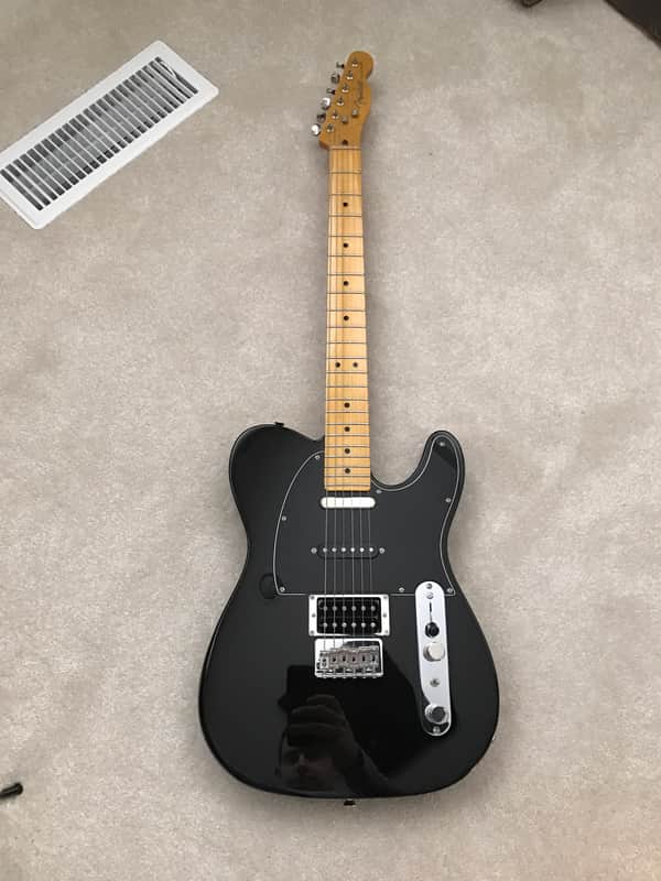 Fender Modern Player Telecaster Transparent Charcoal image 1