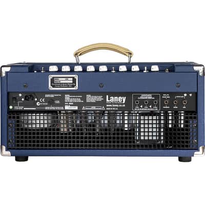 Laney Lionheart L20H 20W Tube Guitar Amp Head Regular Blue Tolex image 3
