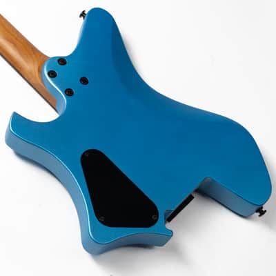 EART GW2T-SE Headless Electric Guitar, Solid Roasted Mahogany Body with Roasted Canada Hard Maple Standard Artones-TSE Pickup,Satin Finish image 7
