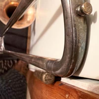 F. E. Olds  LM Tenor Trombone 1918  W/ Original Hardcase PLAYER image 18