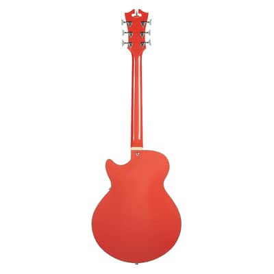 D'Angelico Premier SS w/ Stairstep Tailpiece - Fiesta Red - Open Box image 8