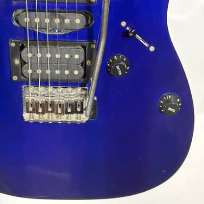 Washburn Electric Guitar MG-24 - Pearl Blue Finish (In-House Adjusted) - Includes Case image 6