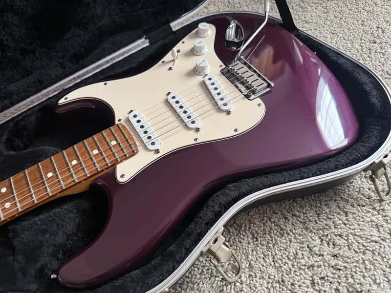 Fender American Standard Stratocaster with Rosewood Fretboard 1998 - 2000 - Purple Metallic image 1