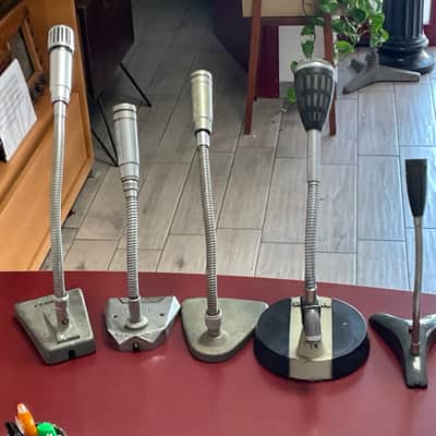 Telefunken Philips  geloso …..LOTTO 6 pcs MIKROFON image 8