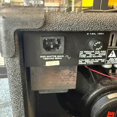 Crate GT80 DSP Tube Hybrid "Quadradrive" 1x12" combo amplifier-USA 1993 Black- w/ft sw image 10