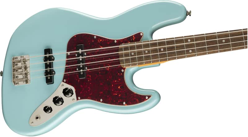 Mint Squier Classic Vibe '60s Jazz Bass, Laurel Fingerboard - Daphne Blue image 1