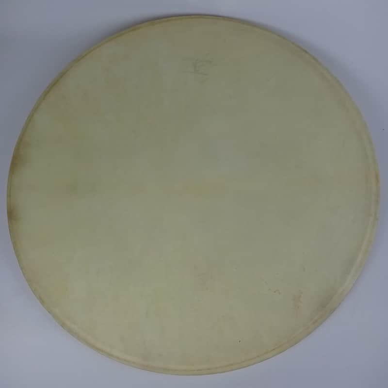 Leedy&Ludwig 22"Bass Drum Calfskin Head Vintage40s-50s Standard Hardwhite Batter image 1