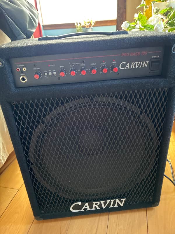 Carvin pro bass 100 amplifier 0b24802 Mid 90s