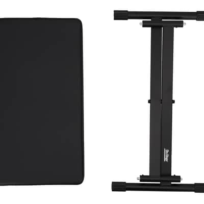 On-Stage KT7800+ Adjustable X-Style Keyboard Bench, Thick Cushion, Folds Flat image 10