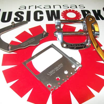 Bigsby B5 & Vibramate V5 Kit For Filtertron, Scalloped Bridge, #V5-TEV-2-FTS