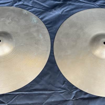 Pre Serial Paiste 602 14" Hi-Hats 810/885 Grams - Natural Finish (ID-Lot-11) image 1