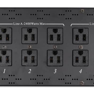 Chauvet PRO-D6 6 Ch 20A DMX-512 Dimmer Switch Pack 115V and 230V+Moving Head image 11